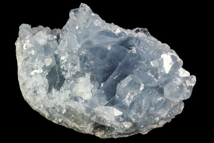 Sky Blue Celestine (Celestite) Crystal Cluster - Madagascar #106678